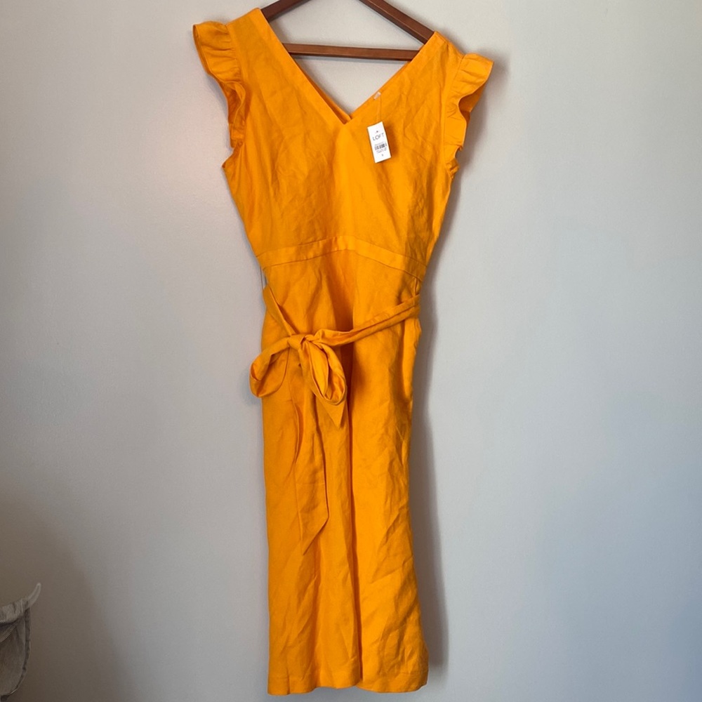 NWT LOFT Orange Dress
